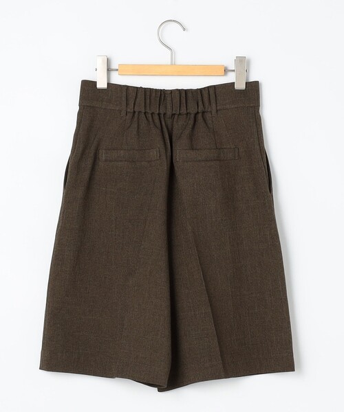 NOLLEY’S（ノーリーズ）の「《セットアップ対応》ウォッシャブルウール調ストレッチハーフパンツ（その他パンツ・レディース・ベージュ/ブラウン/ネイビー・38/36）」の14枚目の写真