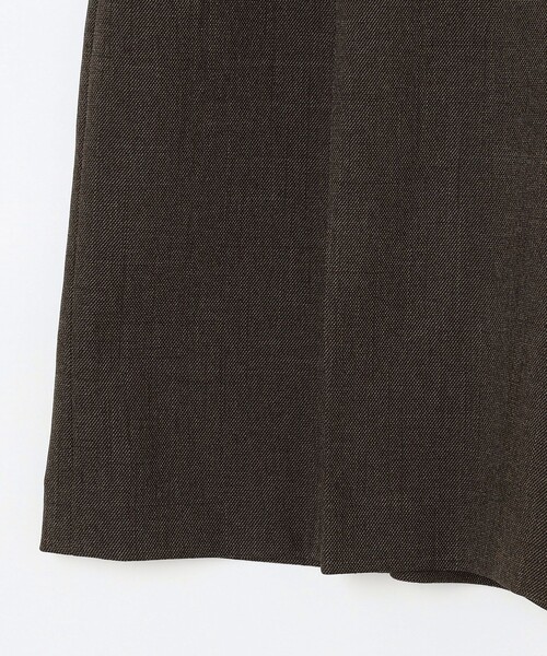 NOLLEY’S（ノーリーズ）の「《セットアップ対応》ウォッシャブルウール調ストレッチハーフパンツ（その他パンツ・レディース・ベージュ/ブラウン/ネイビー・38/36）」の8枚目の写真