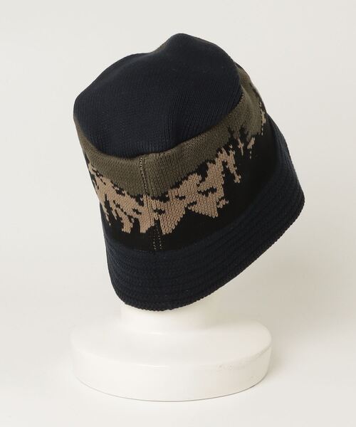 NANGA(ナンガ)の「JACQUARD KNIT HAT/ジャカード ニットハット(ハット・メンズ・ブラック/ネイビー・FREE)」の15枚目の写真