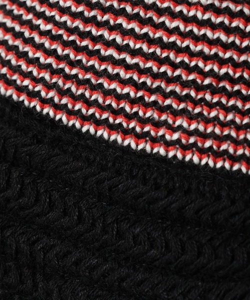 NANGA(ナンガ)の「JACQUARD KNIT HAT/ジャカード ニットハット(ハット・メンズ・ブラック/ネイビー・FREE)」の14枚目の写真