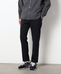 ナイロンジョーゼットテーパードパンツ