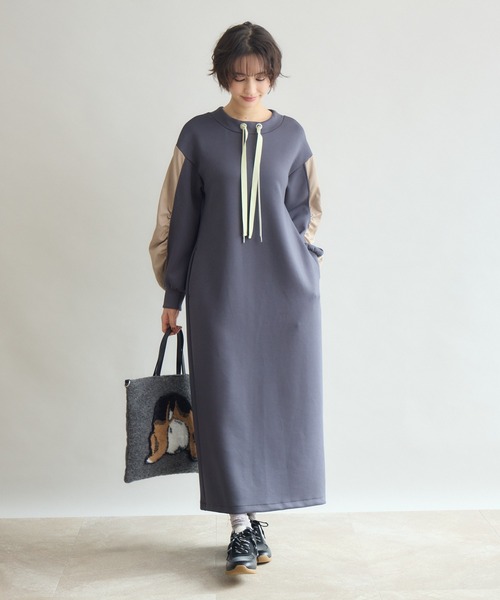 teresa cambi（テレサ・カンビ）の「【KATHARINE ROSS】【TERESACAMBI】 CAT/DOG（ハンドバッグ・レディース・ベージュ/ベージュ系その他/グレー・MEDIUM/FREE）」の12枚目の写真