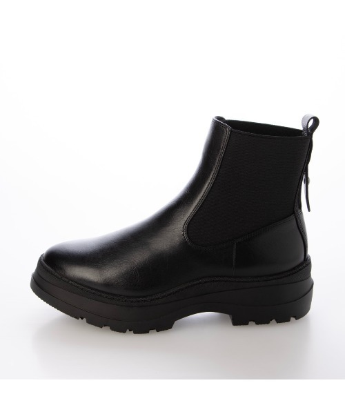 carino(カリーノ)の「厚底サイドゴアブーツ(ブーツ・レディース・ブラック/ダークブラウン/クリアブラック・24.5cm/24cm/23.5cm/23cm/22.5cm)」の14枚目の写真