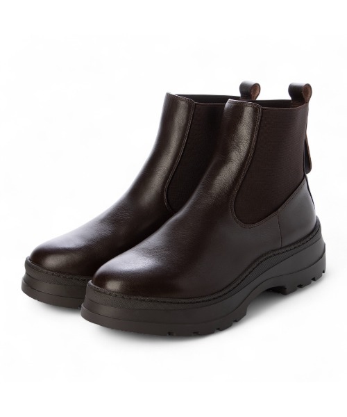 carino(カリーノ)の「厚底サイドゴアブーツ(ブーツ・レディース・ブラック/ダークブラウン/クリアブラック・24.5cm/24cm/23.5cm/23cm/22.5cm)」の21枚目の写真