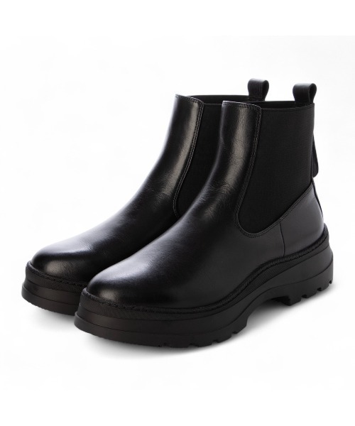 carino(カリーノ)の「厚底サイドゴアブーツ(ブーツ・レディース・ブラック/ダークブラウン/クリアブラック・24.5cm/24cm/23.5cm/23cm/22.5cm)」の20枚目の写真