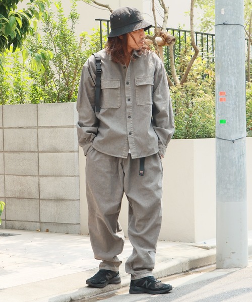 ROKX（ロックス）の「ROKX/ロックス INDIGO HEMP SHIRT L/S シャツ（シャツ/ブラウス・メンズ・グレー/インディゴブルー/カーキ・S/M/XL/L）」の17枚目の写真