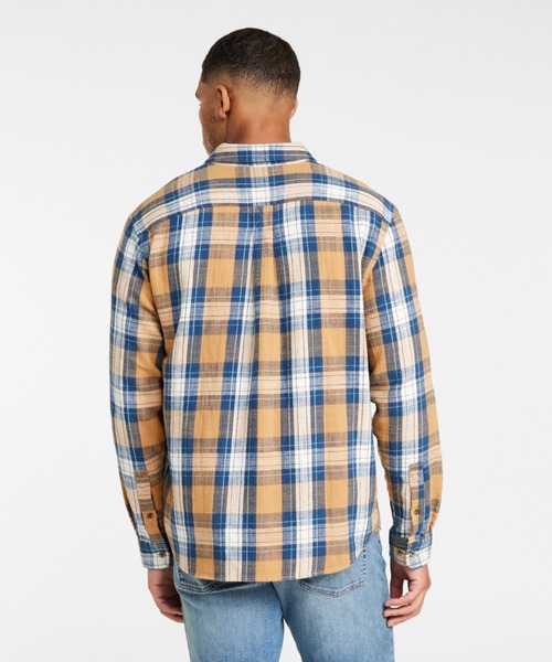 L.L.Bean(エルエルビーン)の「1912 フィールド・フランネル・シャツ、スライトリー・フィット(すっきりフィット) プラッド 米国フィット・レギュラー(シャツ/ブラウス・メンズ・ブルー系その他/ブラウン系その他/ブラウン系その他2/ブルー系その他2/グリーン系その他・MEDIUM/LARGE/SMALL)」の8枚目の写真