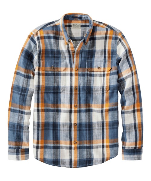 L.L.Bean(エルエルビーン)の「1912 フィールド・フランネル・シャツ、スライトリー・フィット(すっきりフィット) プラッド 米国フィット・レギュラー(シャツ/ブラウス・メンズ・ブルー系その他/ブラウン系その他/ブラウン系その他2/ブルー系その他2/グリーン系その他・MEDIUM/LARGE/SMALL)」の18枚目の写真