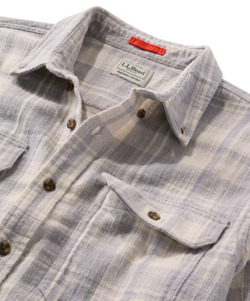 L.L.Bean(エルエルビーン)の「1912 フィールド・フランネル・シャツ、スライトリー・フィット(すっきりフィット) プラッド 米国フィット・レギュラー(シャツ/ブラウス・メンズ・ブルー系その他/ブラウン系その他/ブラウン系その他2/ブルー系その他2/グリーン系その他・MEDIUM/LARGE/SMALL)」の20枚目の写真