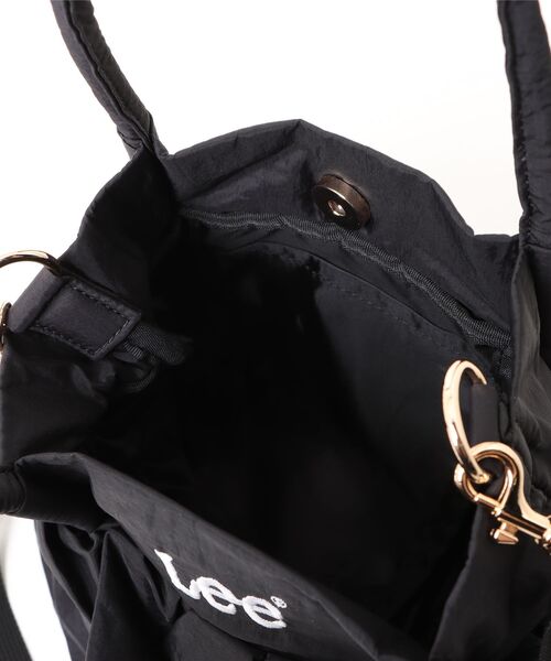 Lee(リー)の「【Lee/リー】フリル2WAYバッグ(ショルダーバッグ・レディース・ブラック/ホワイト/スミクロ・ONE SIZE)」の8枚目の写真