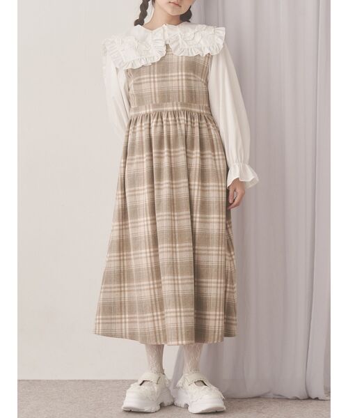 merry jenny（メリージェニー）の「back ribbonワンピース（ワンピース・レディース・ブラック/レッド/ベージュ/その他1・FREE）」の2枚目の写真