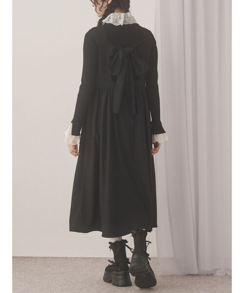 back ribbonワンピース（ワンピース）｜merry jenny（メリー