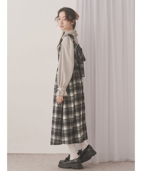 merry jenny（メリージェニー）の「back ribbonワンピース（ワンピース・レディース・ブラック/レッド/ベージュ/その他1・FREE）」の19枚目の写真