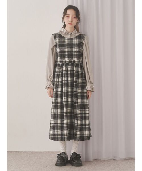 merry jenny back ribbon ワンピース レッド back ribbonワンピース（ワンピース）｜merry jenny（メリージェニー