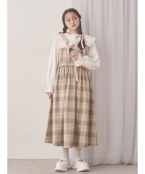 merry jenny（メリージェニー）の「back ribbonワンピース（ワンピース・レディース・ブラック/レッド/ベージュ/その他1・FREE）」の10枚目の写真