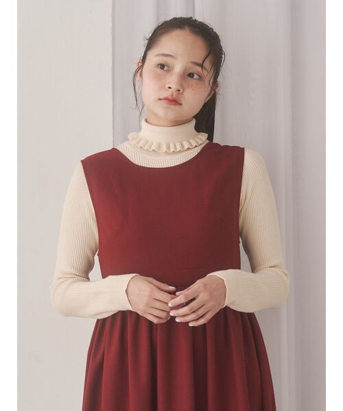 merry jenny（メリージェニー）の「back ribbonワンピース（ワンピース・レディース・ブラック/レッド/ベージュ/その他1・FREE）」の13枚目の写真