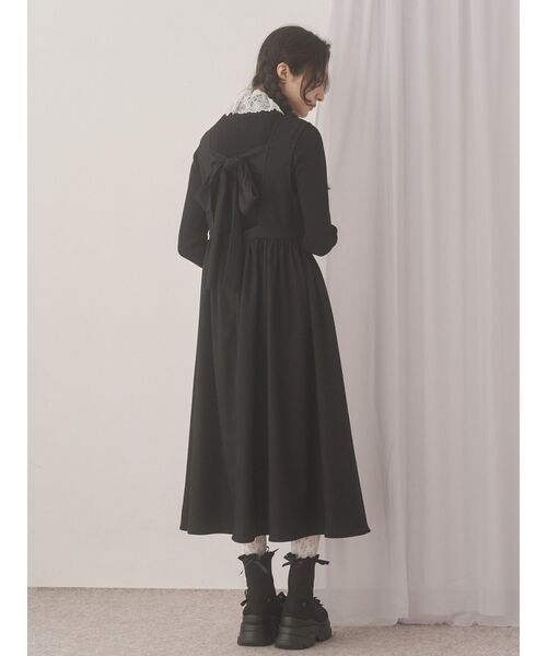 merry jenny（メリージェニー）の「back ribbonワンピース（ワンピース・レディース・ブラック/レッド/ベージュ/その他1・FREE）」の22枚目の写真