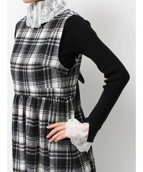 merry jenny(メリージェニー)の「back ribbonワンピース(ワンピース・レディース・ブラック/レッド/ベージュ/その他1・FREE)」の8枚目の写真