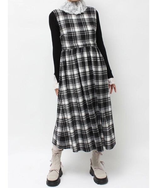 merry jenny(メリージェニー)の「back ribbonワンピース(ワンピース・レディース・ブラック/レッド/ベージュ/その他1・FREE)」の15枚目の写真