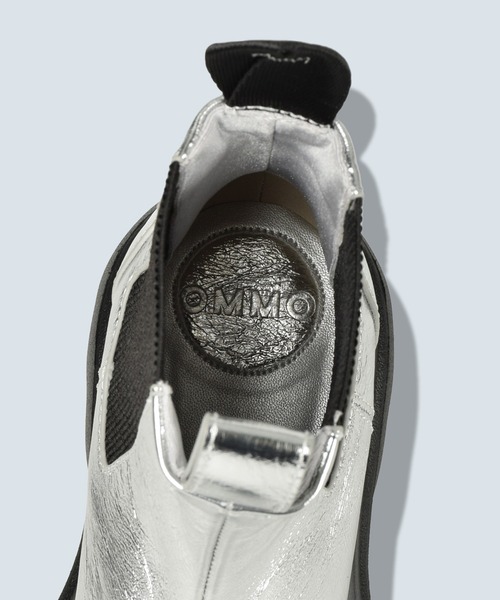 OMMO(オーエムエムオー)の「VOLUME HEAD SIDE GORE BOOTS-S(ブーツ・レディース・ブラック/シルバー・36/37/38)」の12枚目の写真