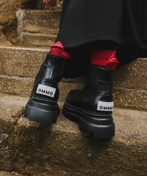 VOLUME HEAD SIDE GORE BOOTS-S（ブーツ）｜OMMO（オーエムエムオー