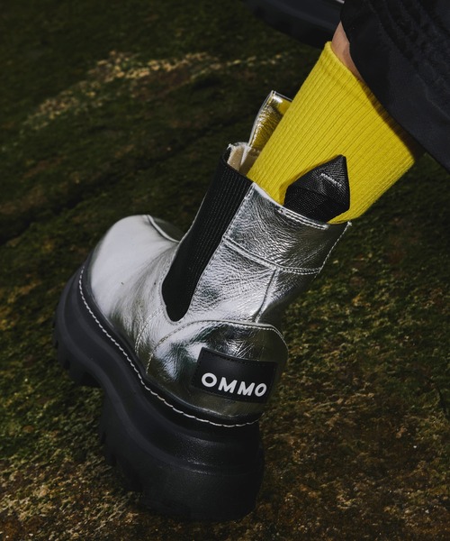 靴 OMMO VOLUME HEAD SIDEGORE BOOTS VOLUME HEAD SIDE GORE BOOTS-S（ブーツ）｜OMMO（オーエムエムオー