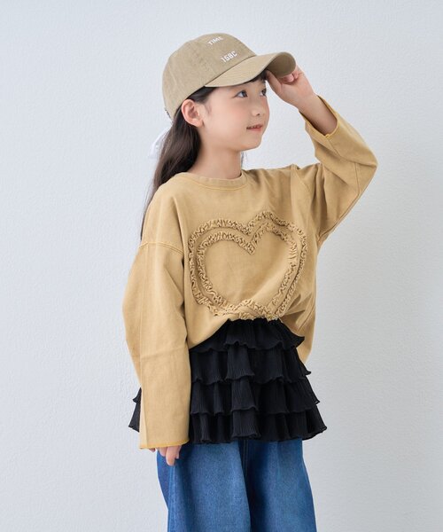 CIAOPANIC TYPY(チャオパニックティピー)の「【KIDS】レイヤードティアードスカート(スカート・キッズ・ホワイト/グレー/ブラック・ONE SIZE)」の5枚目の写真