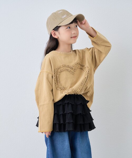 セール】【KIDS】レイヤードティアードスカート（スカート