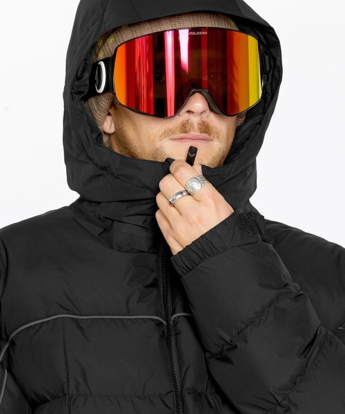 VOLCOM（ボルコム）の「【VOLCOM/ボルコム】 Mens Sew Down Jacket /スキースノーボードパファージャケット（その他アウター・メンズ・ブラック・X-LARGE/XX-LARGE/X-SMALL/LARGE）」の6枚目の写真
