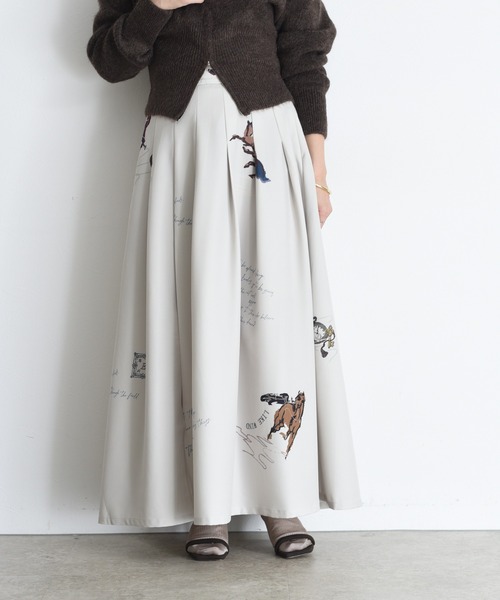 完売品 新品 Eimee Law テキストプリント プリーツスカート 97668743b_b_48_500.jpg