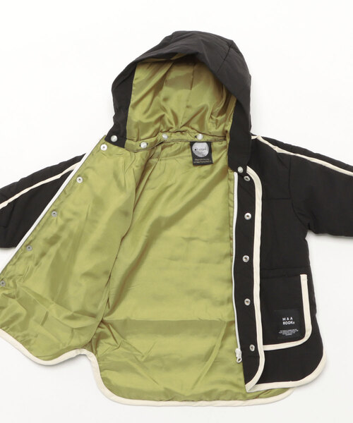 maarook（マルーク）の「タフタパイピング中綿ジャケット（その他アウター・キッズ・イエロー/ブラック・110cm/100cm/130cm/120cm/90cm）」の4枚目の写真