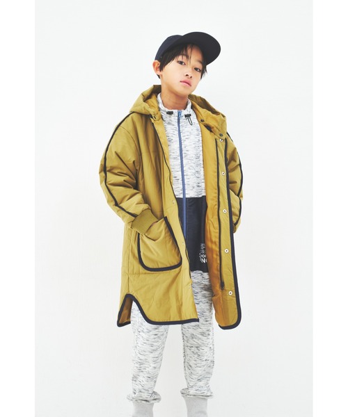 maarook（マルーク）の「タフタパイピング中綿ジャケット（その他アウター・キッズ・イエロー/ブラック・110cm/100cm/130cm/120cm/90cm）」の20枚目の写真