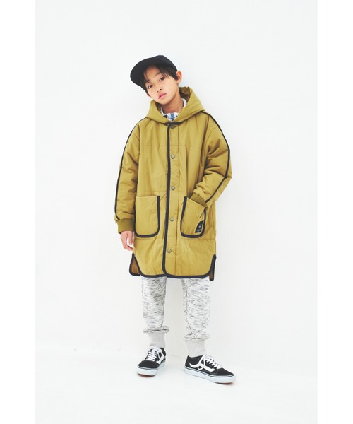 maarook（マルーク）の「タフタパイピング中綿ジャケット（その他アウター・キッズ・イエロー/ブラック・110cm/100cm/130cm/120cm/90cm）」の21枚目の写真