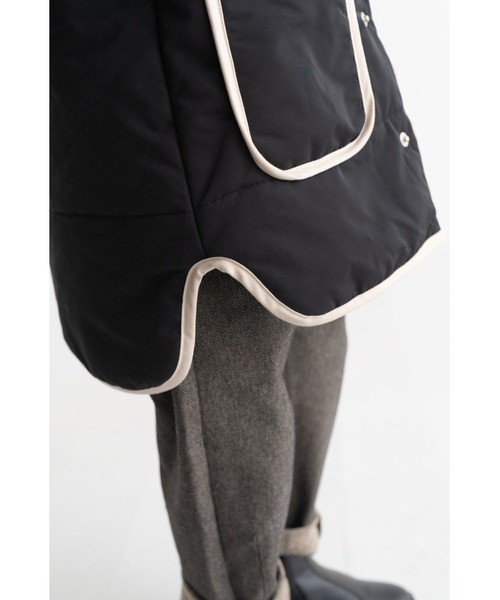 maarook（マルーク）の「タフタパイピング中綿ジャケット（その他アウター・キッズ・イエロー/ブラック・110cm/100cm/130cm/120cm/90cm）」の8枚目の写真