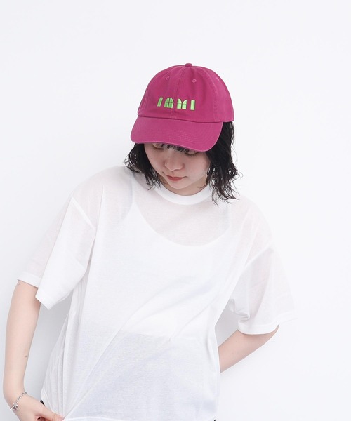 I am I in fact...（アイアムアイインファクト）の「●Favorite Motif キャップ（キャップ・レディース・パープル/ブラウン・FREE）」の14枚目の写真