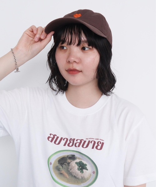 I am I in fact...（アイアムアイインファクト）の「●Favorite Motif キャップ（キャップ・レディース・パープル/ブラウン・FREE）」の9枚目の写真