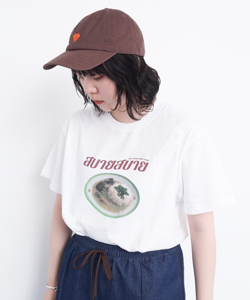 I am I in fact...（アイアムアイインファクト）の「●Favorite Motif キャップ（キャップ・レディース・パープル/ブラウン・FREE）」の7枚目の写真