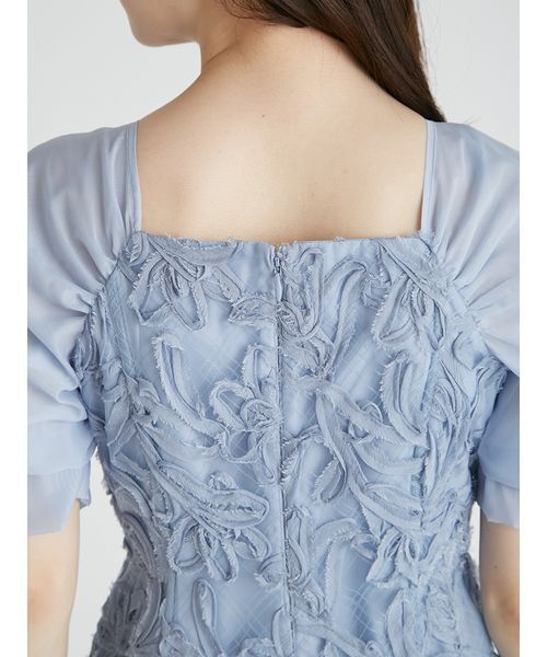 CELFORD（セルフォード）の「リリーエンブロイダリードレス（ドレス・レディース・ライトグレー・36）」の8枚目の写真