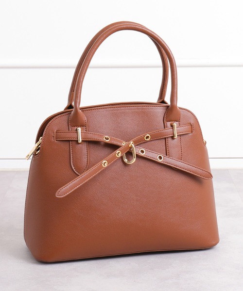 artemis by DIANA（アルテミスバイダイアナ）の「ストラップ付属2WAY　ブガッティバッグ（ハンドバッグ・レディース・ブラック/グレー/ブラウン・FREE）」の3枚目の写真