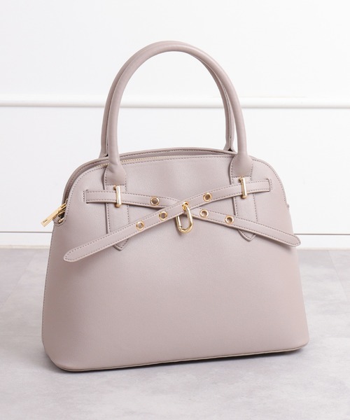 artemis by DIANA（アルテミスバイダイアナ）の「ストラップ付属2WAY　ブガッティバッグ（ハンドバッグ・レディース・ブラック/グレー/ブラウン・FREE）」の4枚目の写真