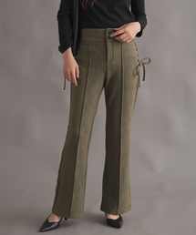 Nohea（ノヘア）の「マシュマロスエード左右レースアップフレアーパンツ（その他パンツ）」