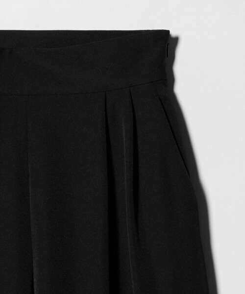 MARW UNITED ARROWS(マルゥ ユナイテッドアローズ)の「<MARW UNITED ARROWS>ハイウエスト タックパンツ(スラックス・レディース・ブラック/ライトグレー・38/36)」の22枚目の写真