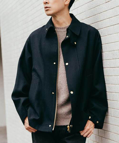 2/30 ドライ ウール ツイル ブルゾン（その他アウター）｜EDIFICE