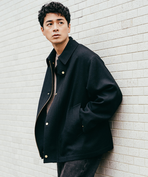 2/30 ドライ ウール ツイル ブルゾン（その他アウター）｜EDIFICE