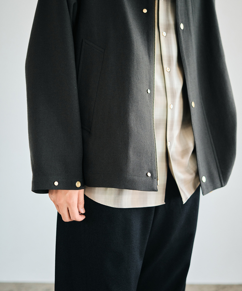 2/30 ドライ ウール ツイル ブルゾン（その他アウター）｜EDIFICE