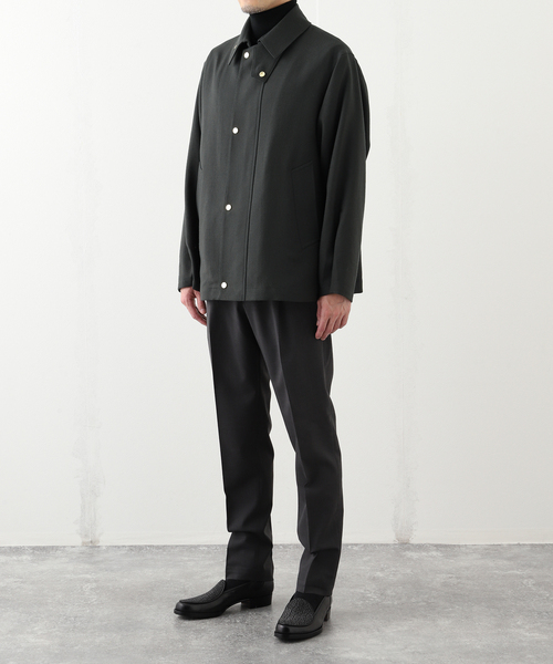 新品　エディフィス2025 新作2/30 ドライ ウール ツイル ブルゾン 2/30 ドライ ウール ツイル ブルゾン（その他アウター）｜EDIFICE