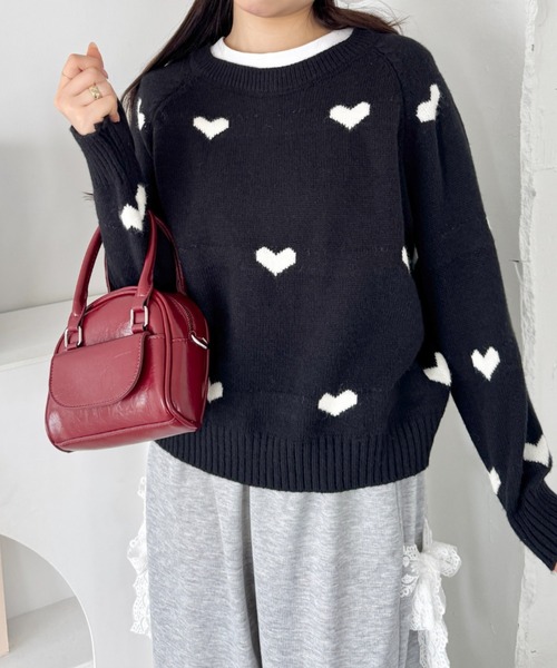 セール】ラインハートニットプルオーバー（ニット/セーター）｜SOLLON