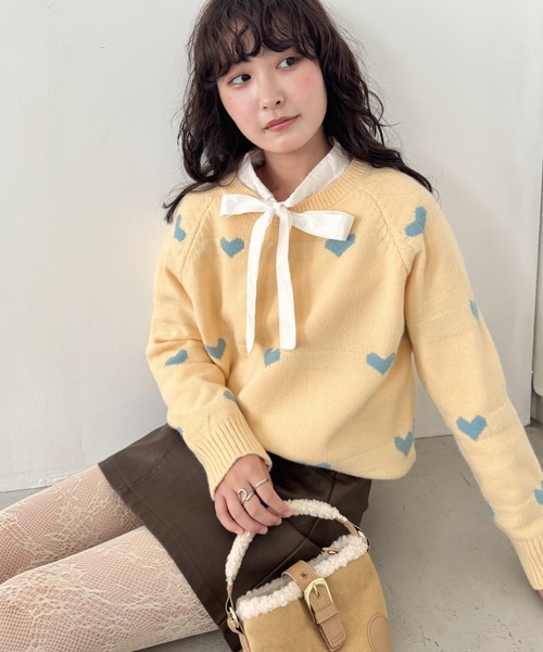 セール】ラインハートニットプルオーバー（ニット/セーター）｜SOLLON