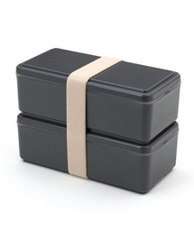 BACKYARD FAMILY（バックヤードファミリー）の「GEL COOL square W 2段ランチボックス（お弁当箱）」