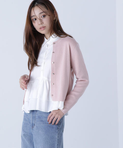 セール】◇ベーシックラメカーディガン（カーディガン/ボレロ